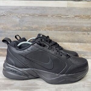 Nike Air Monarch IV Mens Size 10 Training Shoes Dad Sneakers Black 415445-001
